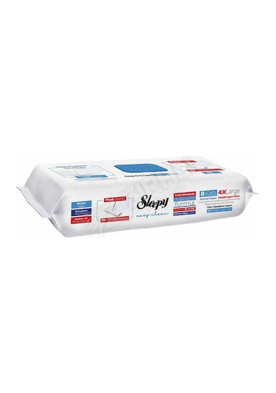 5 Adet Sleepy Mop Yer Temizlik Havlusu Çamaşır Suyu Katkılı 50'li