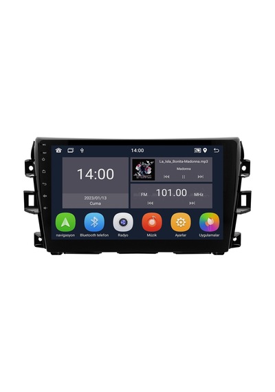 Nissan Navara Android Multimedya Sistemi 2016-2020 Crv-4370xd 10"