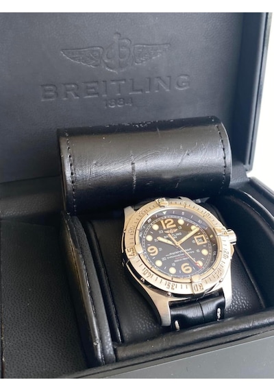 Breitling Superocean 44mm Deri Kordon Erkek Kol Saati A17390 2. E