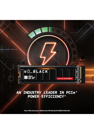 Wd Black Sn8100 Heatsink 1tb Gaming Gen5 14900mb/s M.2 Ssd Bellek 1tb
