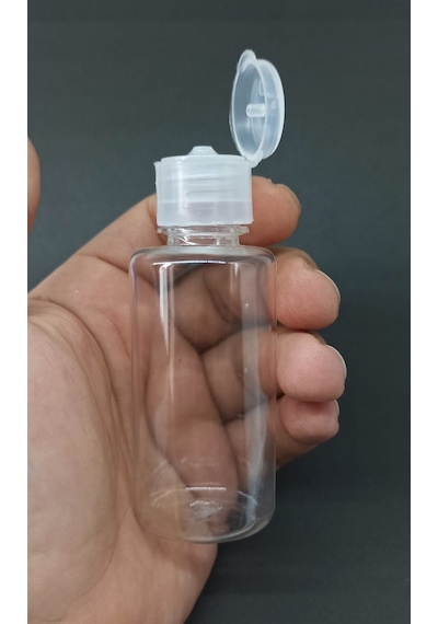 Demethome 50 ML Boş Pet Şişe Likit-Kolonya-Dezenfektan-Sıvı Şişesi