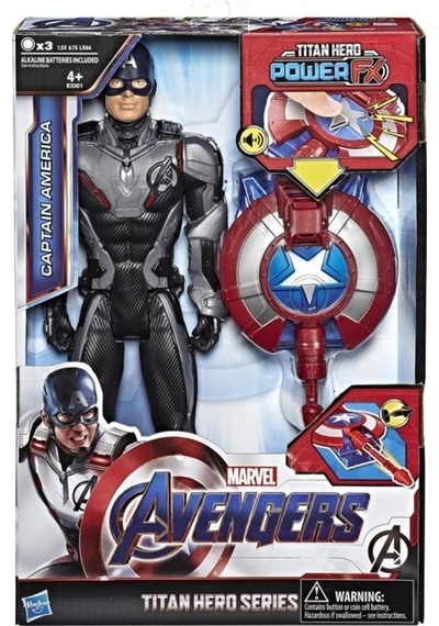 Avengers Endgame Titan Hero Power Fx Captain America Figür E3301