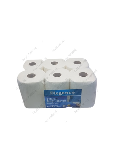 Elagance Fotoselli Havlu Koli 6 Adet