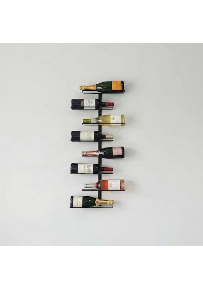 Rack And Cork - Modern Metal Şarap Rafı Duvara Monte Edilebilir 8 Şişelik Şarap Tutucu Minimalist Ev Bar Dekorasyonu Çok Renkli Rack And Cork - Modern Metal Şarap Rafı Duvara Monte Edilebilir 8 Şişelik Şarap Tutucu Minimalist Ev Bar Dekorasyonu Çok Renkli