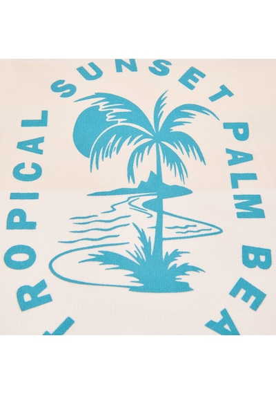 Soft Tropical Çanta - Ekru - 50x45 Cm Çok renkli