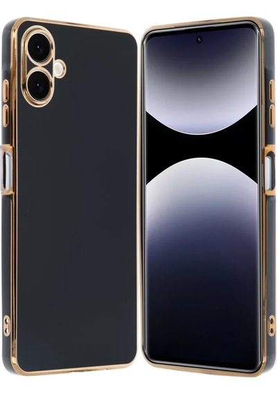 Newface Samsung Galaxy A06 Kılıf Volet Silikon - Siyah
