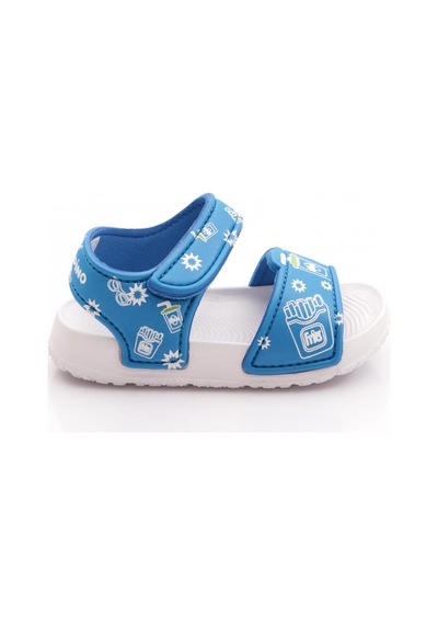 Pepino 1980 Çocuk Bebe Sandalet Saks Mavi