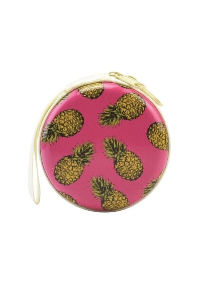 Bohong Mini Fermuarlı Kutu Ananas Bozuk Para Cüzdanı
