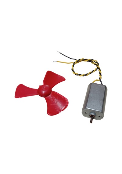 15cm Kablo Lehimli Dc 3-6v Motor Ve Pervane Seti Hobi Oyuncak Elektrik Deney Motoru
