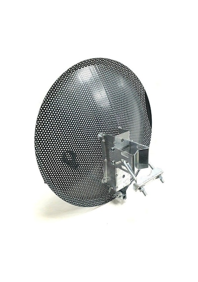 Antenci 40cm Delikli Karavan Çanak Anten Seti + Electroon Dijital Uydu Bulucu