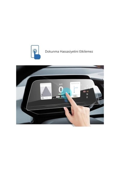 Id.buzz 5.3 İnç Mat Ekran Koruyucu Gösterge