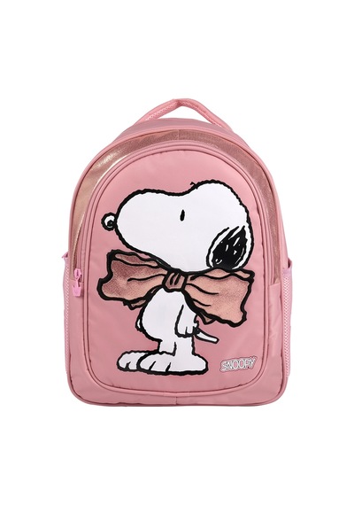 Lisanslı Bowtie Pembe Orijinal Anaokulu Çantası Pembe