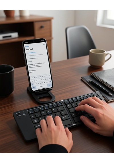Taşınabilir Katlanabilir Bluetooth Klavye Uczzkb07-5