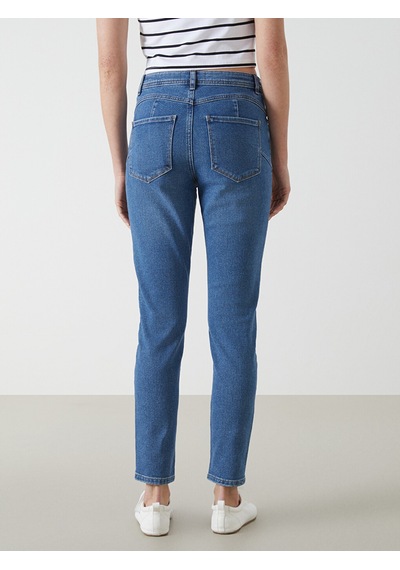 Lcw Jeans İndigo Push Up Kadın Jean Pantolon