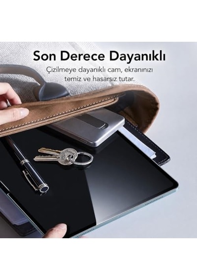 Galaxy Tab S10 Fe Plus 13.1 İnç İle Uyumlu Ekran Koruyucu 9h Temperli Kırılmaz Esnek Nano Cam, Çizil