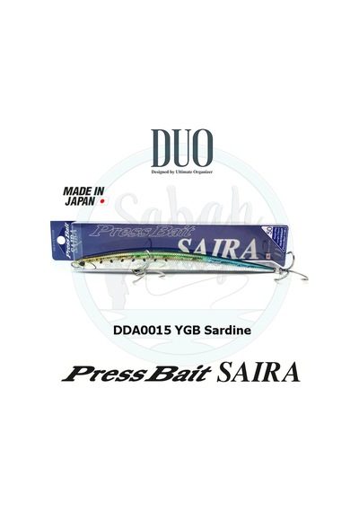 Duo Press Bait Saira 175 Dda0015 Ygb Sardine