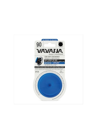 Vavana Spin Araba Klima Kokusu - Profesyonel Otomobil Kokusu Bpa & Sıvı İçermez 90 Gün Etkili 3'lü Set Artıstıc