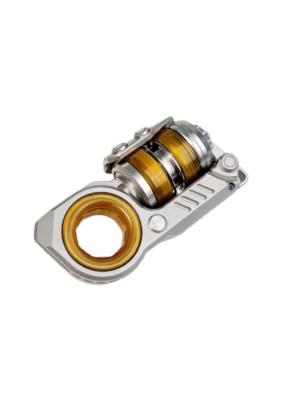 Premium Edc Fidget Toy Paslanmaz Çelik Tuning Fork Mekanizmalı Manyetik Metal Yeni Nesil Stres Çarkı