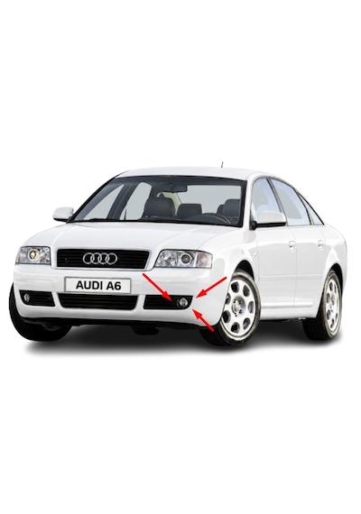 Audı A6 C5 Kasa 1997-2001 Arası Depo Sağ Ve Sol Sis Farı Takım 4b0941699 / 4b0941700