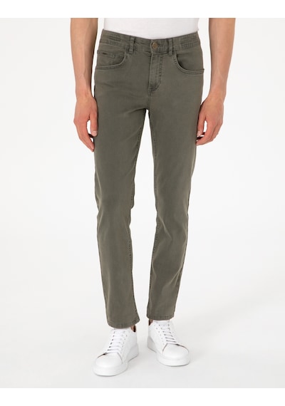 Pierre Cardin Erkek Haki Pantolon Jean 50302666-vr027 Haki