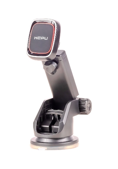 Hepu Hp-a27 Mıknatıslı Araç İçi Telefon Tutucu Ayarlanabilir Kol + Cam Ve Torpido Uyumlu Vantuz Taban
