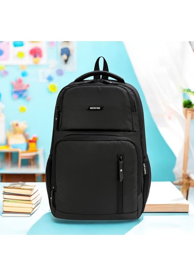 Çok Gözlü Su Geçirmez Suluklu Ortopedik Sırt Çantası Model 64