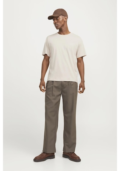 Jack & Jones Jjecorp Logo Tee Ss O-neck Noos Krem Renkli