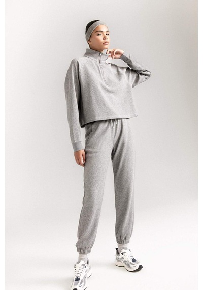 DeFactoFit Standart Fit Jogger Eşofman Altı D1707AX24AUGR93 Gri