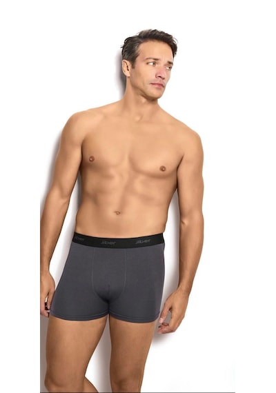 Jiber Erkek Modal Boxer 6 Adet-321 Füme