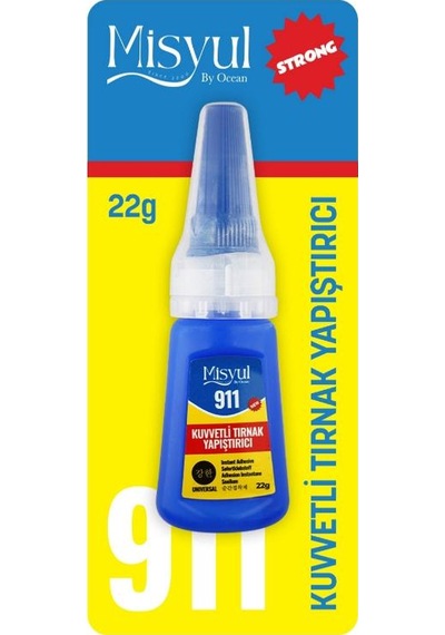 Misyul 911 Kuvvetli Tırnak Yapıştırıcı 22 Gr Mıs-2401