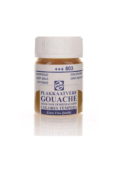 Talens Guaj Boya 803 16 ml  gouache Deep Gold Çok Renkli