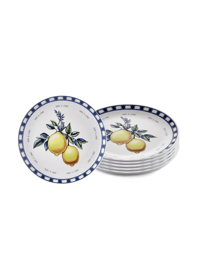 The Mia Odore Di Limone Servis Tabağı 6lı Set 26 Cm Odl004