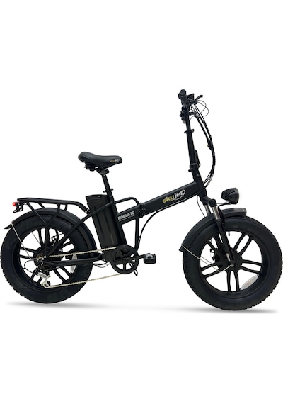 Skyjet Robusto Premıum 750w Elektrikli Bisiklet Mat Siyah