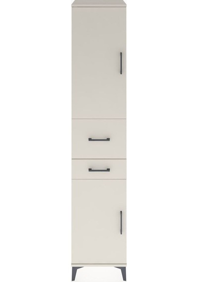 Hyperion Dolap 4 Raflı 2 Çekmeceli 2 Kapaklı 44x44x221 Aytaşı... Aytaşı