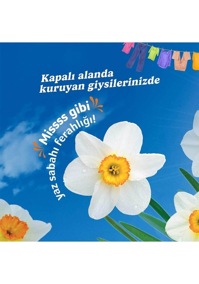 Yumoş Extra Açık Hava Etkisi Nergis Çamaşır Yumuşatıcısı 3 x 1200 ML