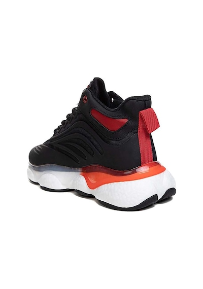 Celira Glc Siyah Beyaz Erkek Basket Sneaker Spor Ayakkabı Siyah