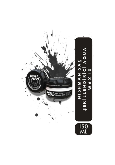 10 Saç Şekillendirici Ultra Sert Parlak Wax 150 Ml
