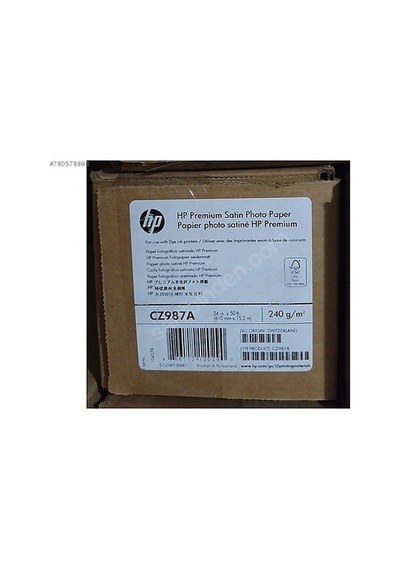 Cz987a Hp Satin Fotoğraf Kağıdı 610mmx15.2m ''2'li Paket''