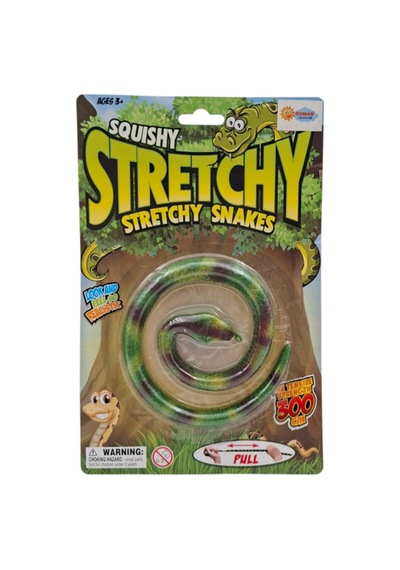 Gerçekçi Esnek Oyuncak Yılan 53 Cm - Uzayan Squishy Stres Oyuncağı
