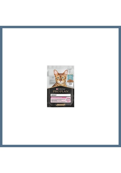 Buradabulabilirsin Pouch Delicate Okyanus Balıklı Yetişkin Kedi Konservesi 85 Gr Bbz
