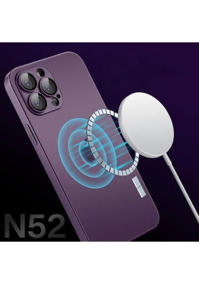 Apple Uyumlu iPhone 15 Pro Magsafe Ag Glass Premium Telefon Kılıfı