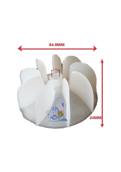 Fön Makinesi Pervanesi 4.5 Mm Uyumlu