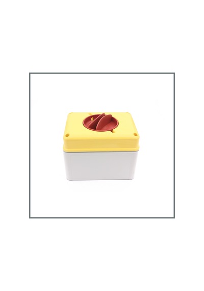 Palazzoli Wall-Mounting Emergency Isolator Swıtch With Red H