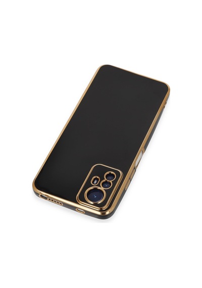 Note 12s Kılıf Volet Silikon - Siyah