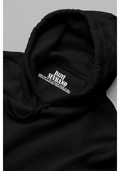 Sevbano Megadeth Baskılı Unisex Oversize Rock Metal Müzik Grubu Hoodie Siyah
