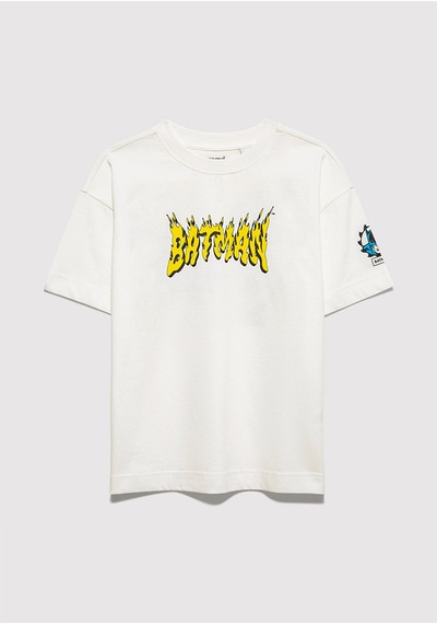 Mavi - Batman Baskılı Ekru Tişört 6610420-70057 Ekru