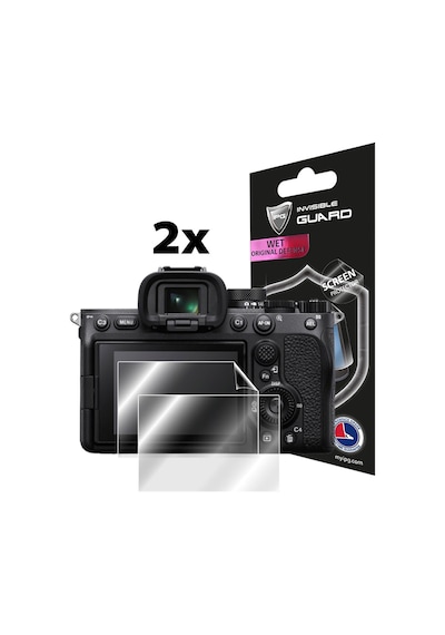 IPG Sony Alpha 7 IV Mirrorless Kamera Görünmez Ekran Koruyucu (2 Adet)