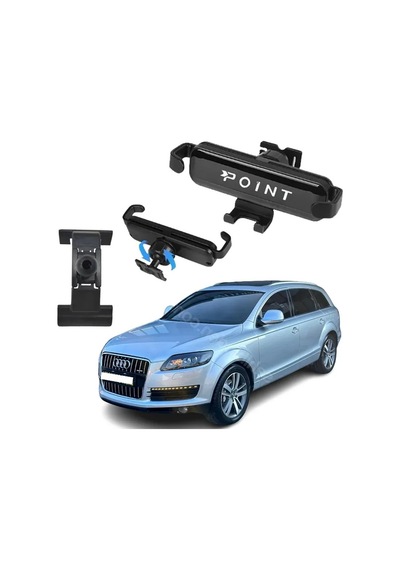 Audi Q7 Cep Telefonu Tutacağı Havalandırma Robotik Açılır Kapanır 2006 - 2014 Arası Siyah