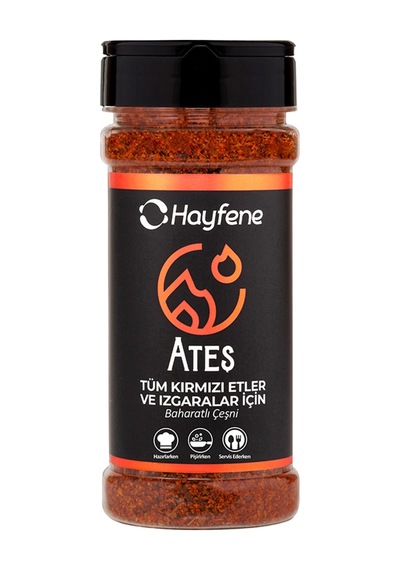 3 Adet Hayfene Ateş Kırmızı Etler & Izgara Baharatı 100 G