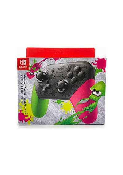 Nintendo Switch Pro Controller Splatoon  2 Edition